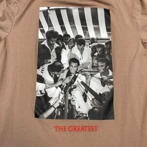 Muhammad Ali T Shirt Men's‎ XL Brown Boxing The Greatest Knit Short Sleeve